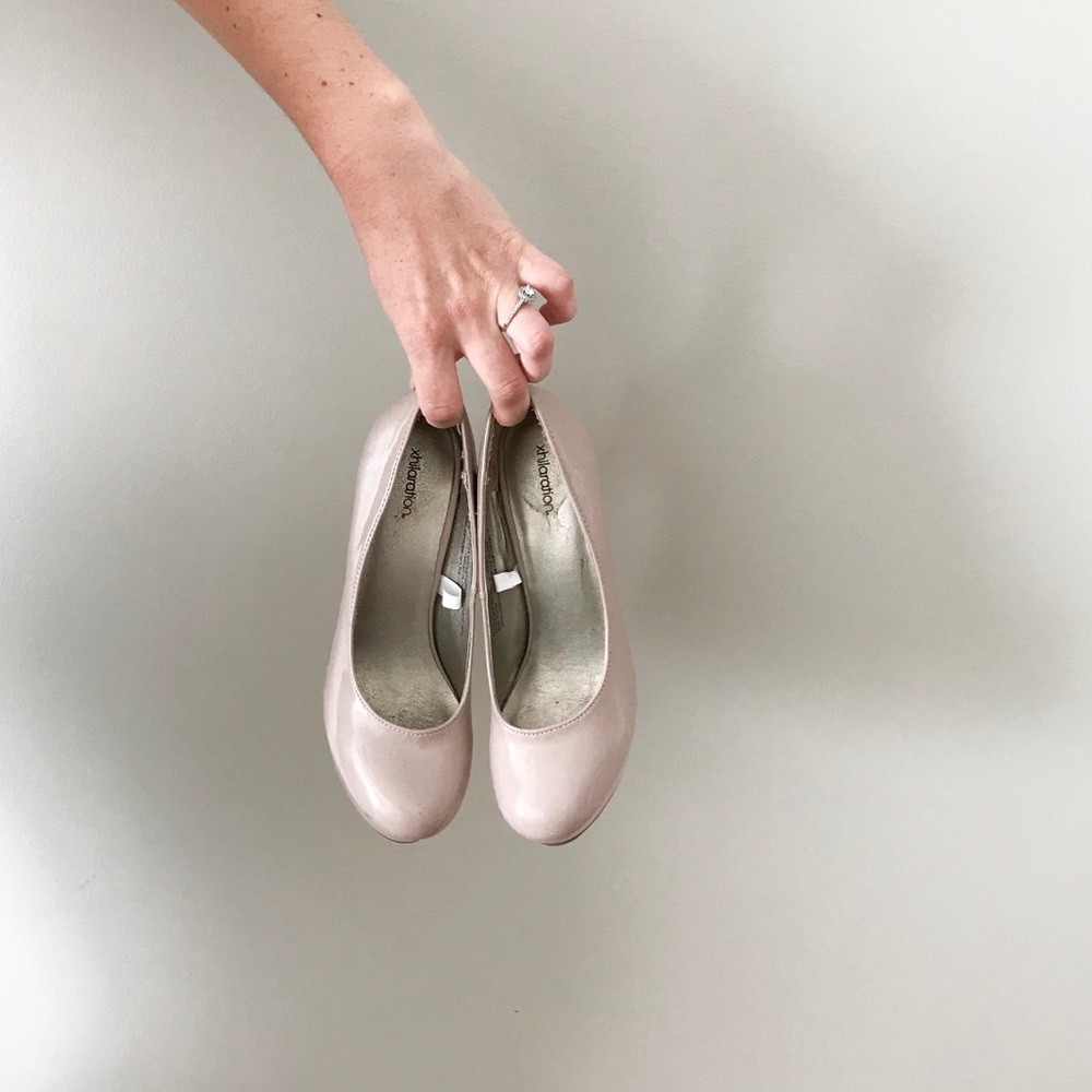 5” Nude Heels - Size 7